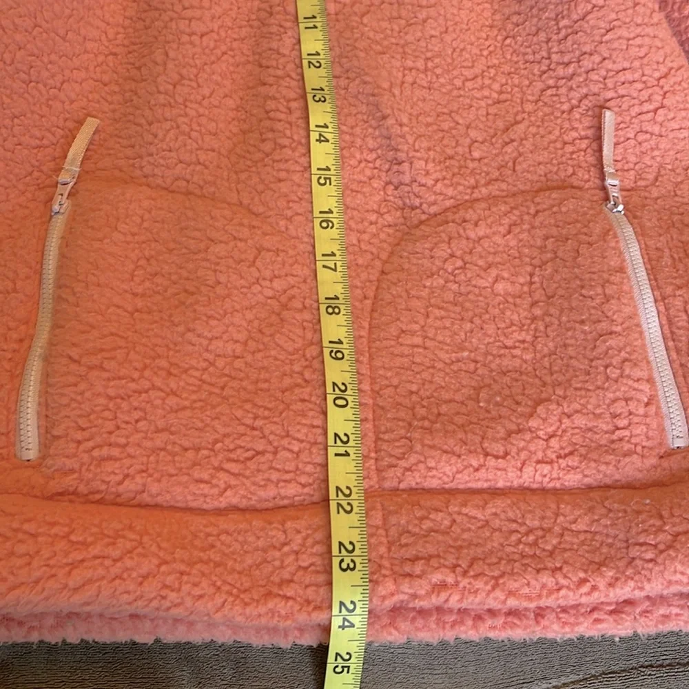 J. Crew Polartec Sherpa Fleece Half-Zip Pullover Jacket/Sweatshirt Size: 4-6 - Picture 7 of 7